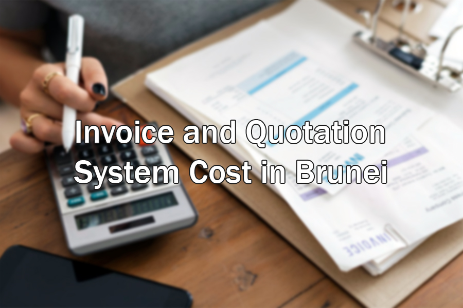 invoiving and quote system in brunei