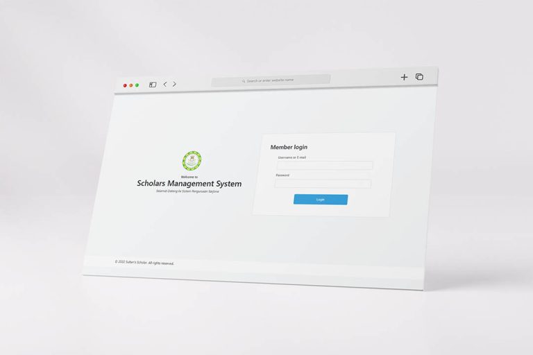 Scholars Management System Website