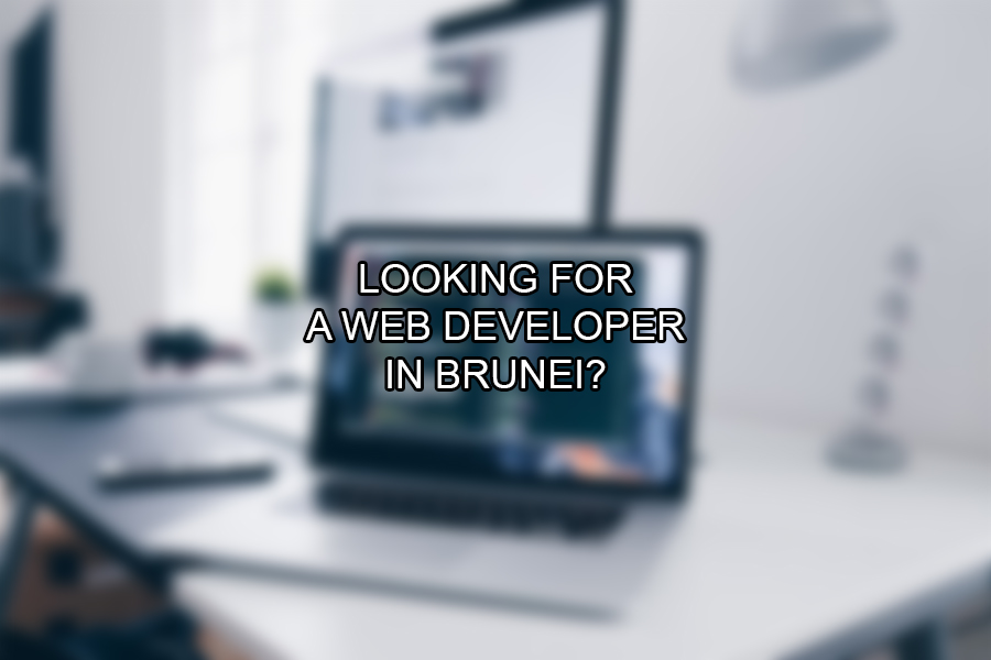 Looking for a Web Developer in Brunei