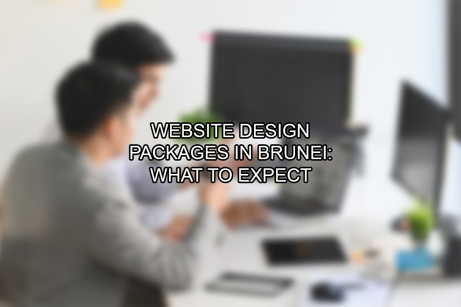 Website Design Packages in Brunei What to Expect